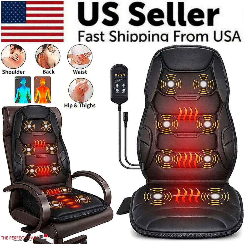 Heated Massage Seat Cushion for Home Office