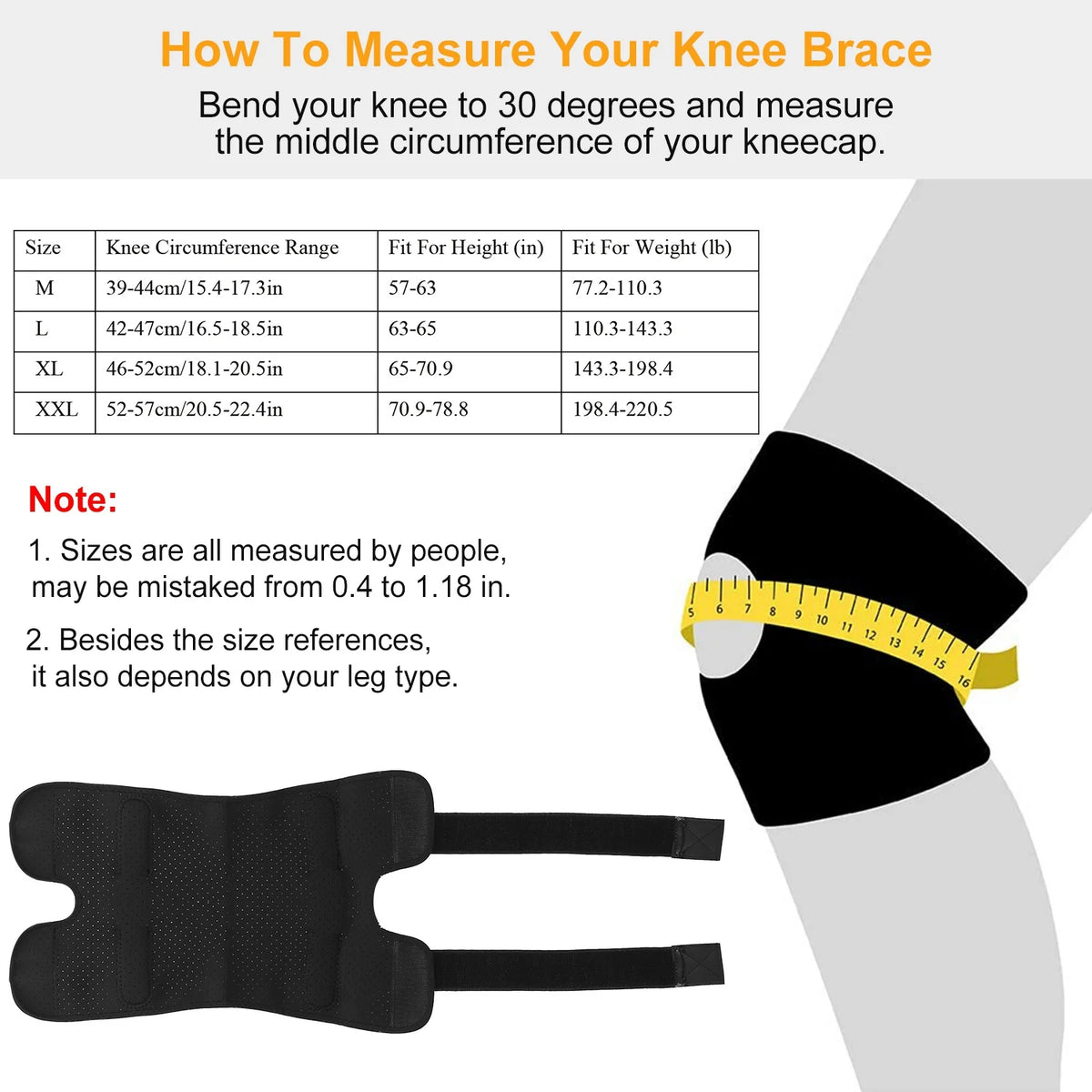 Adjustable Sport Knee Brace