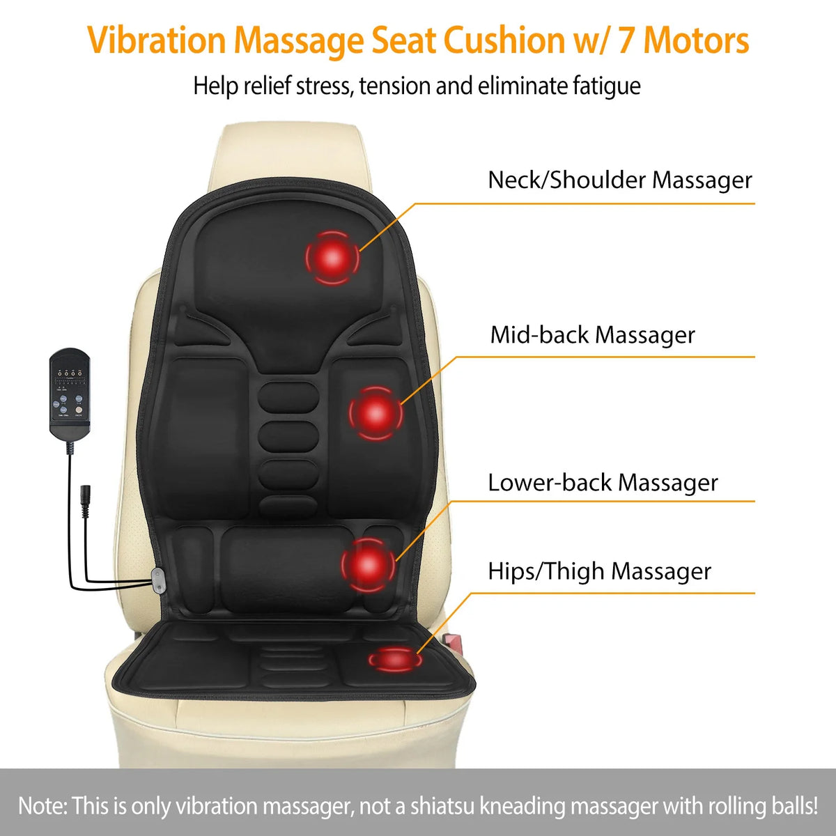 Electric Back Massager Cushion