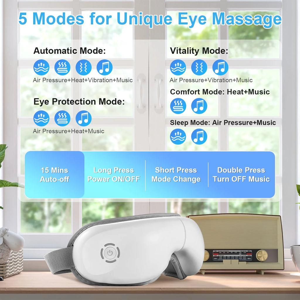 Wireless Eye Mask Massager