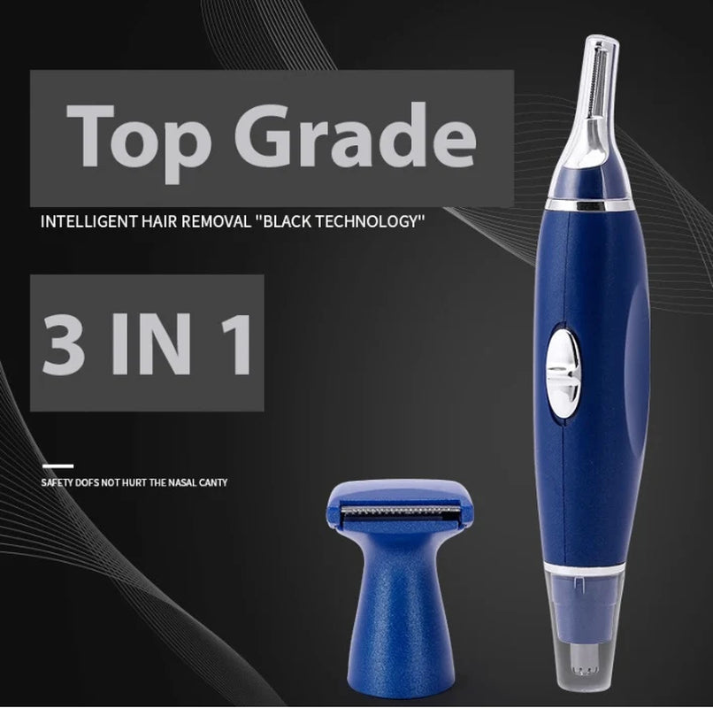 Electric Nose Ear & Mustache Hair Trimmer
