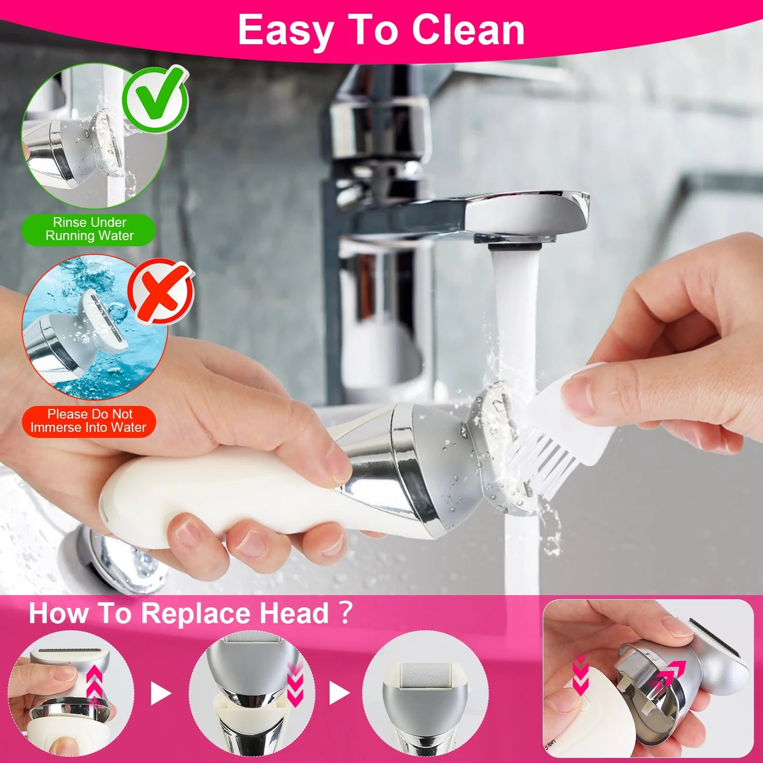 7 in 1 Electric Razor for Women Hair Removal
