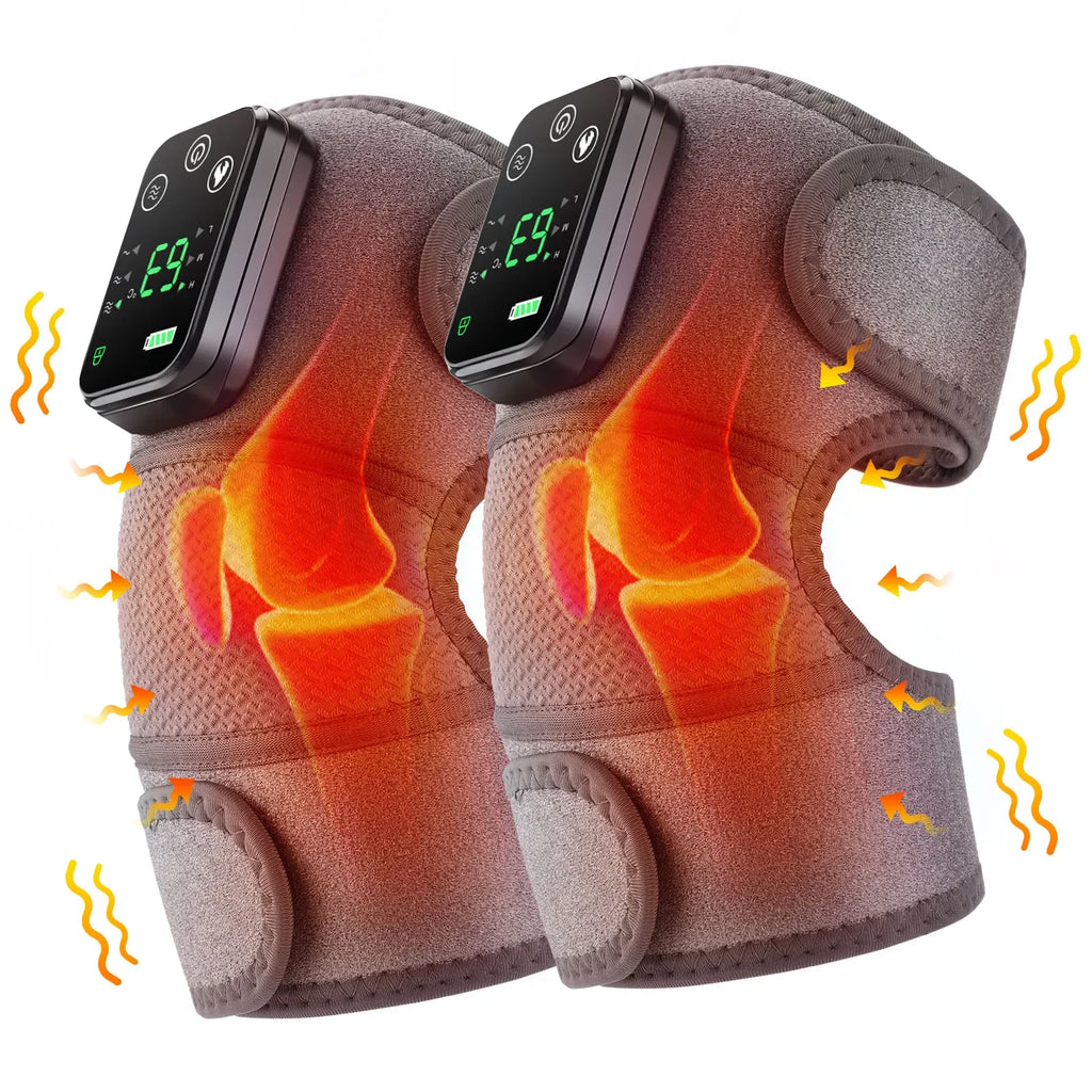 Electric Heated 3 in 1 Knee Massager Pain Relief