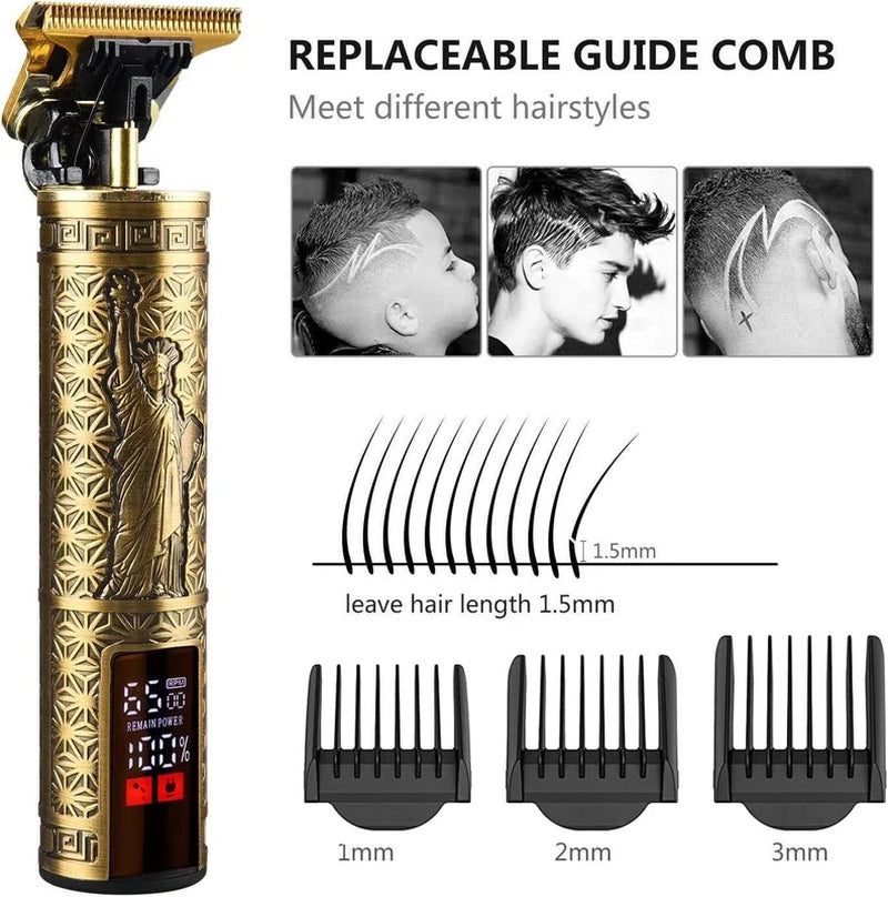 Cordless Beard Trimmer & Hair Clippers Kit
