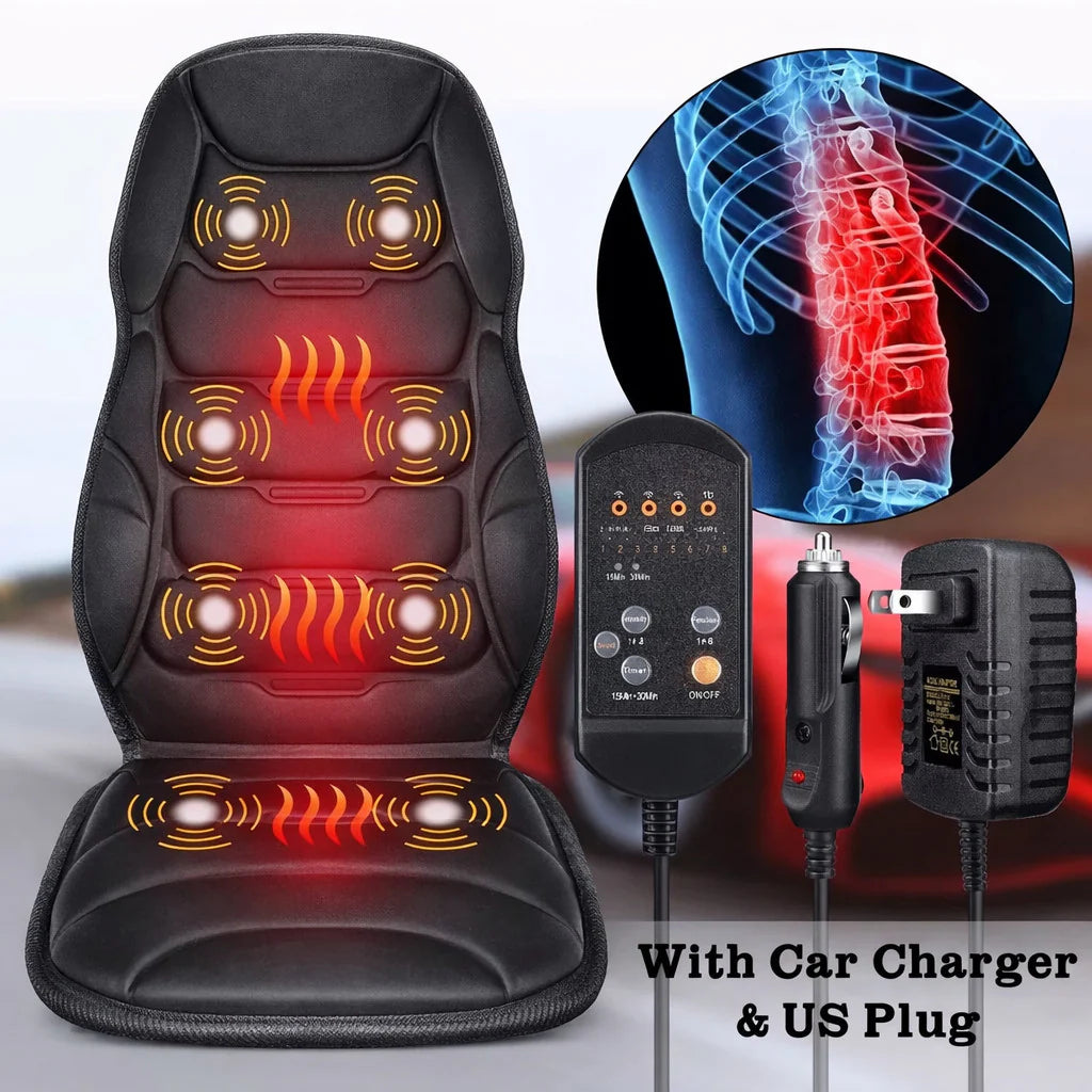 Heated Massage Seat Cushion for Home Office