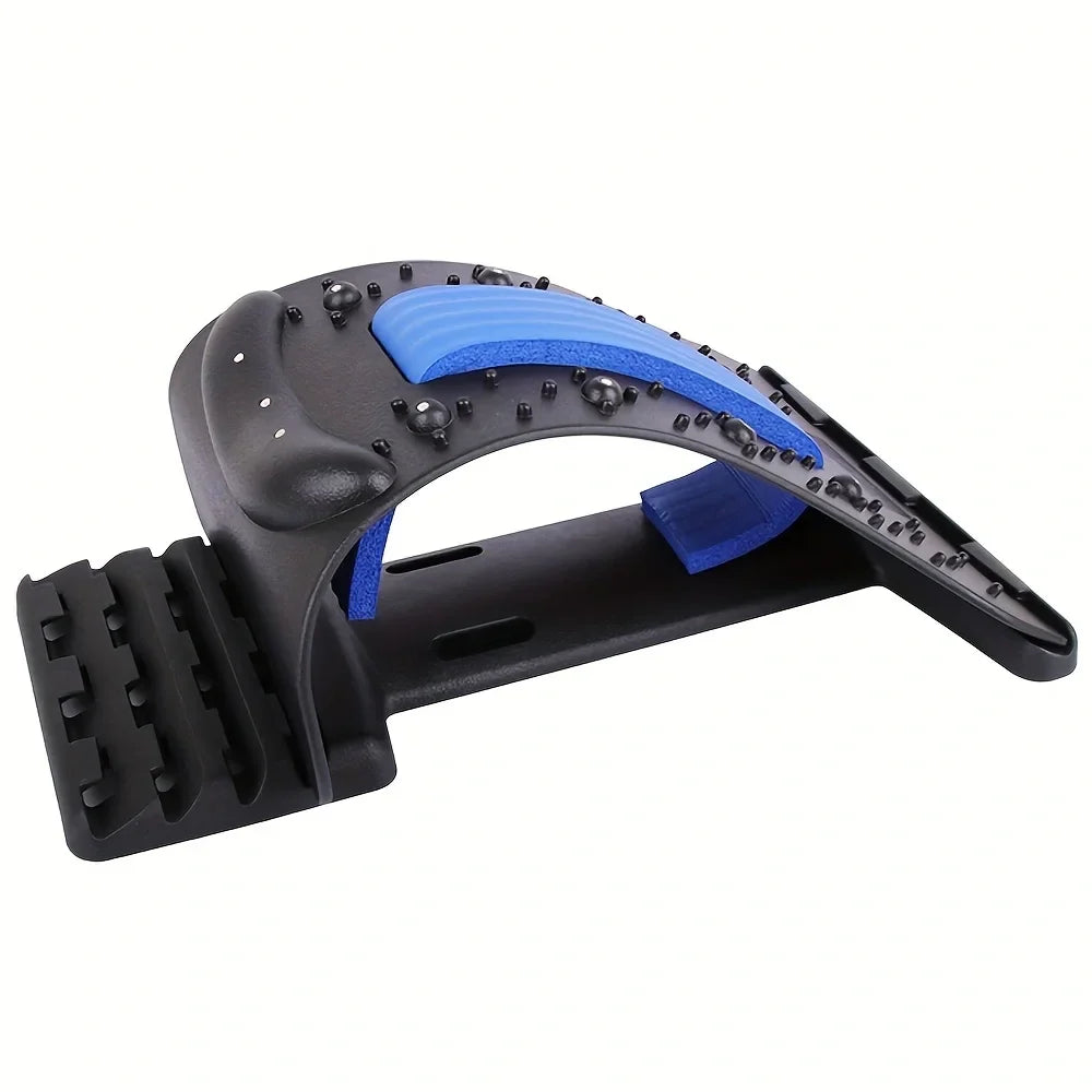 Back Stretcher for Back Pain Relief, Adjustable Lumbar Traction Device