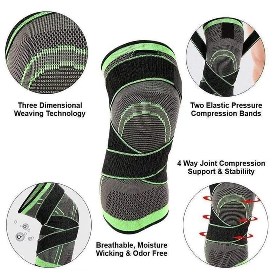 Knee Support Wrap for Meniscus Protection