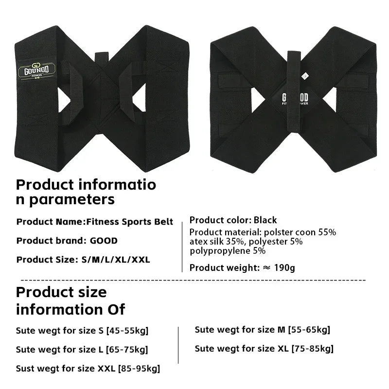 Back Posture Corrector Belt w/ Adjustable Chest Straps for Men and Women