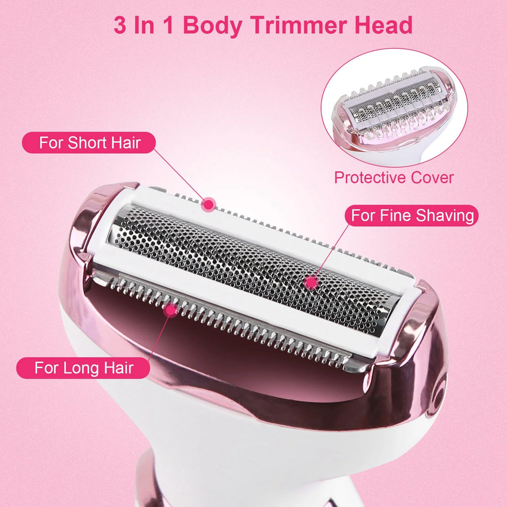 1Pc 4 in 1 Electric Razor & Bikini Shaver for Women