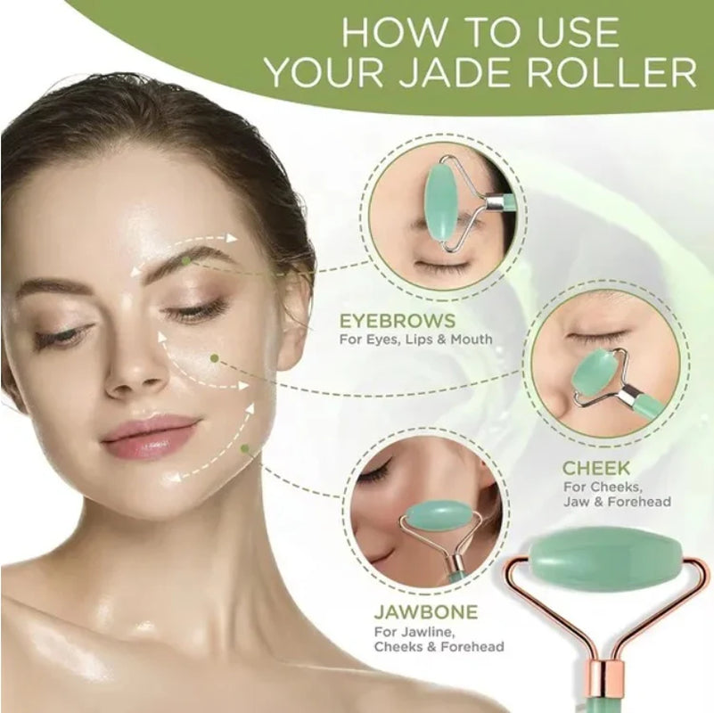 Gua Sha Board 2PCS Massage Stone for Facial Body Skincare