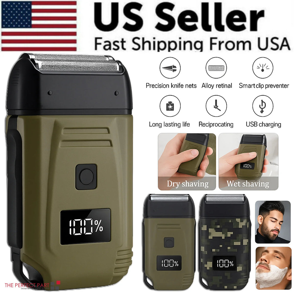 Men's USB Electric Shaver 