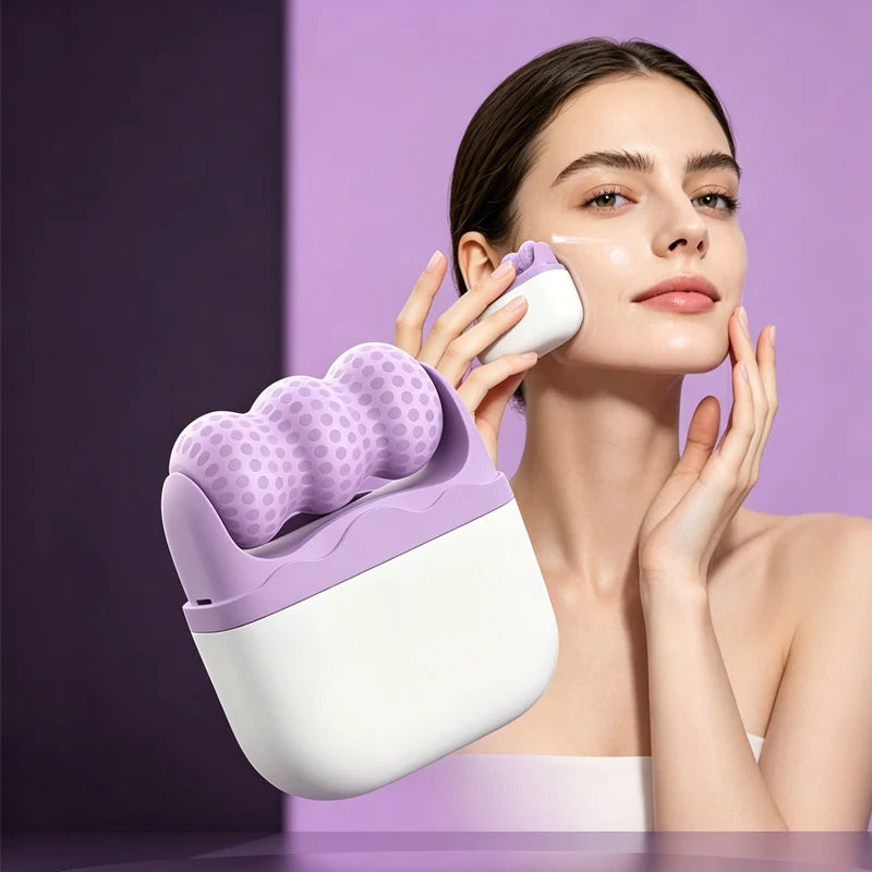 Ice Massage Roller Set for Face and Eyes Skin Care Tools