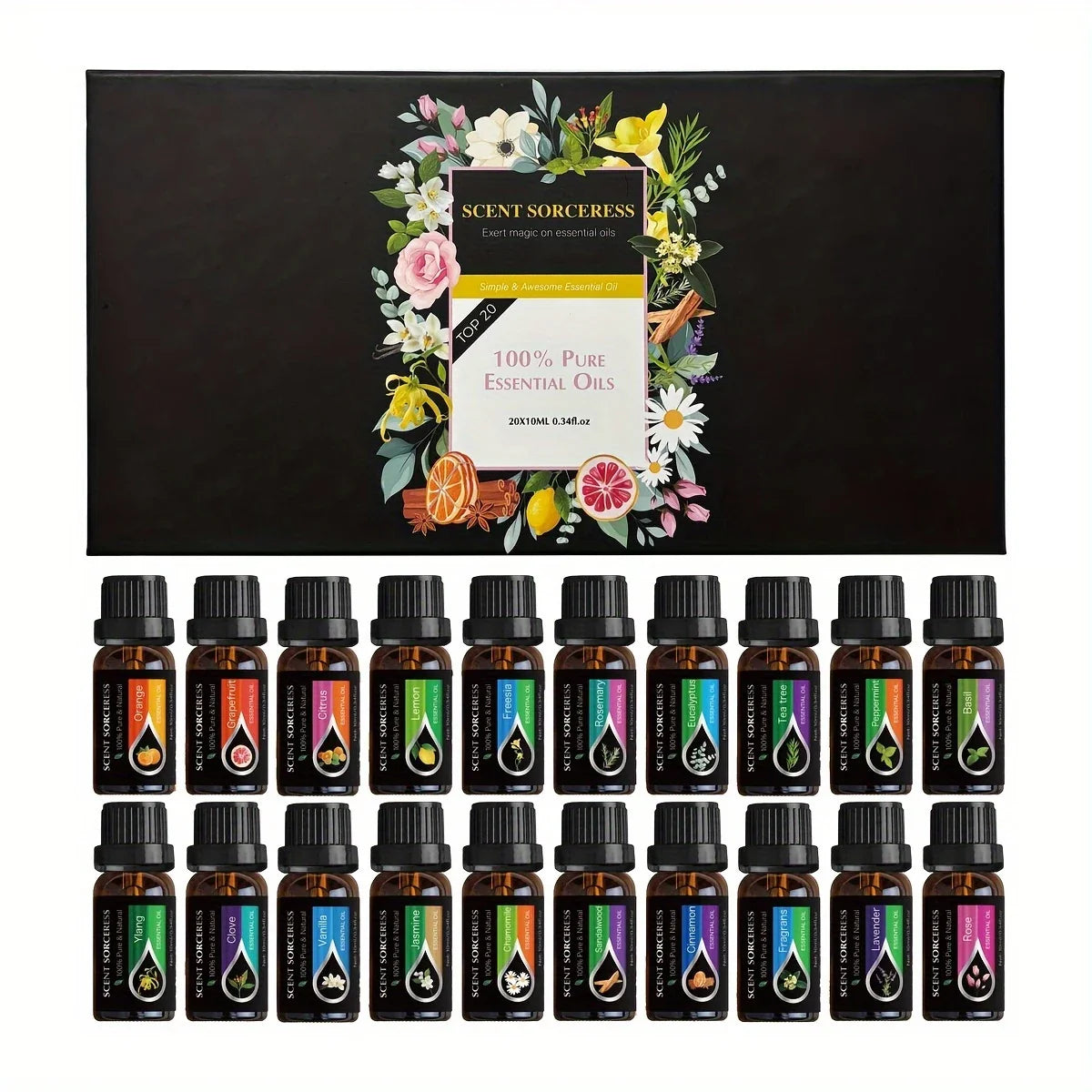 20Pcs/Set Classic Brand Essential Oil Set