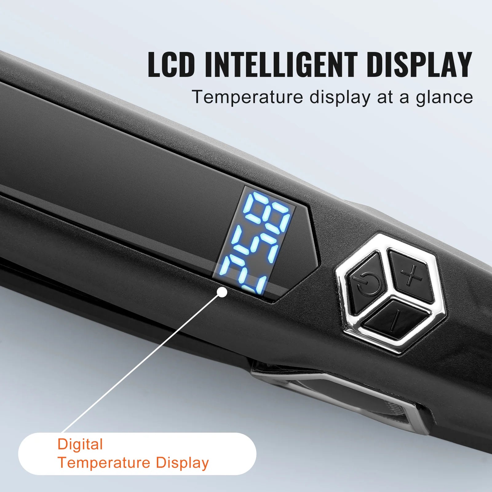 Dual Infrared Hair Straightener, Titanium Flat Iron