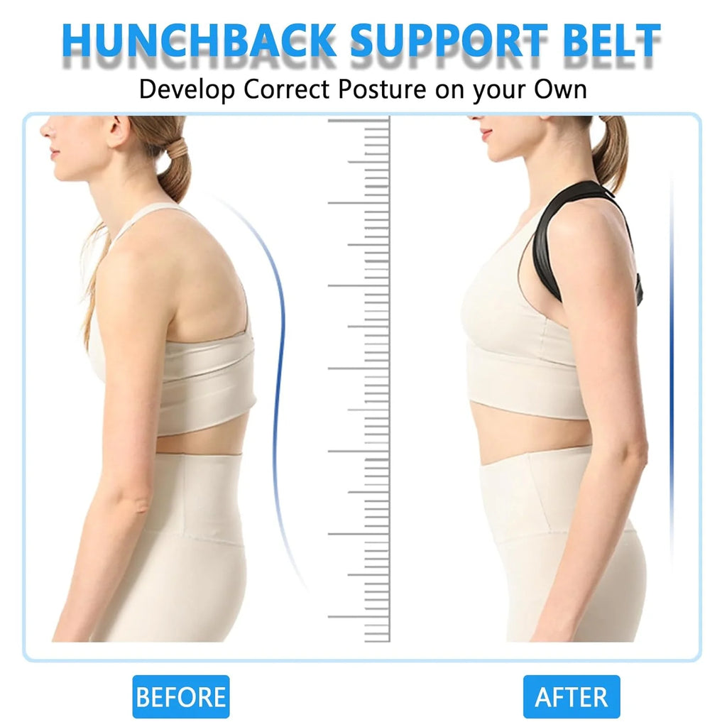 Posture Corrector Adjustable Back Brace for Women and Men