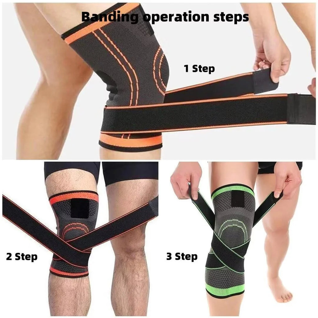 Knee Support Wrap for Meniscus Protection