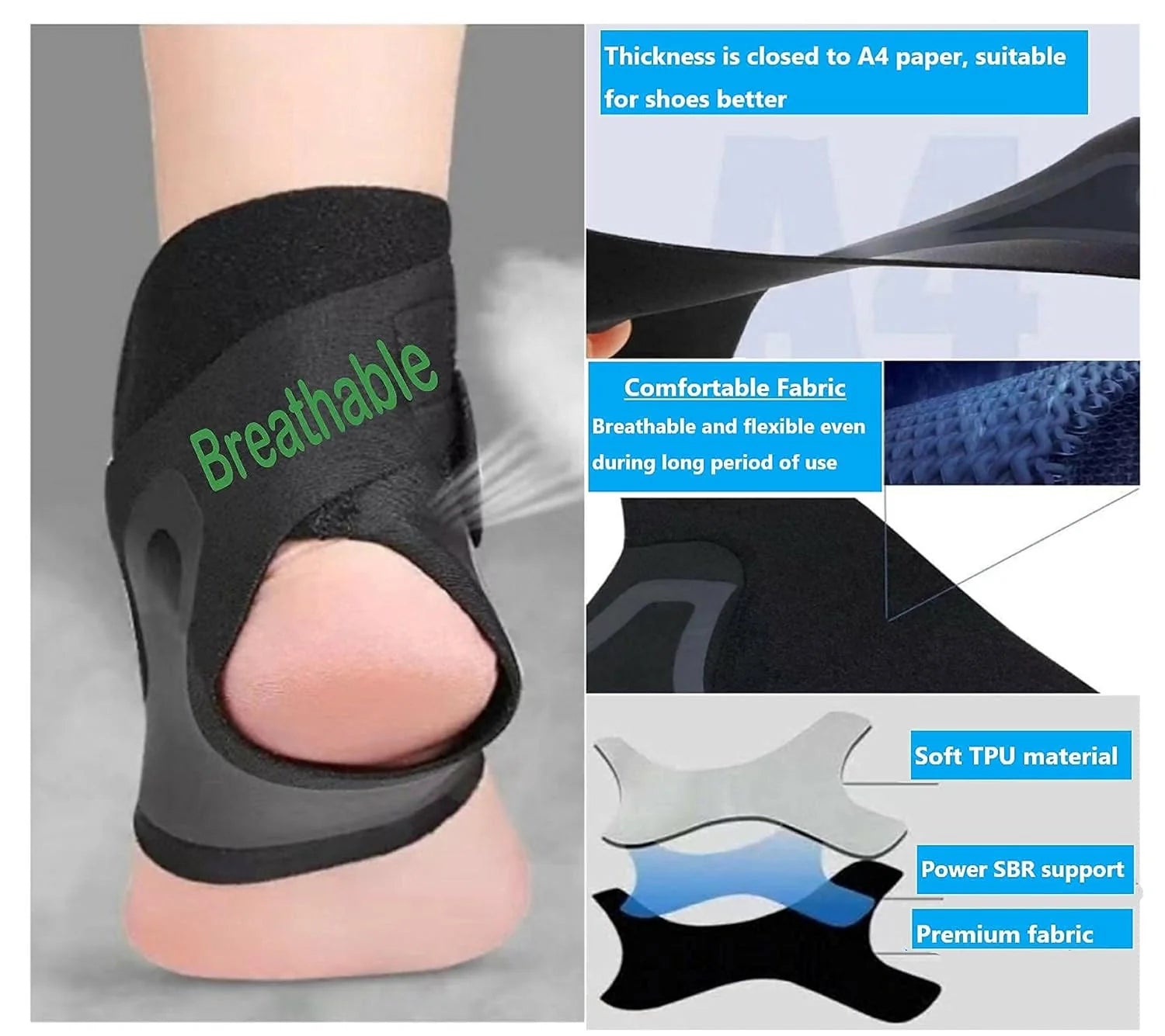 Ankle Brace Pain Relief Support Wrap