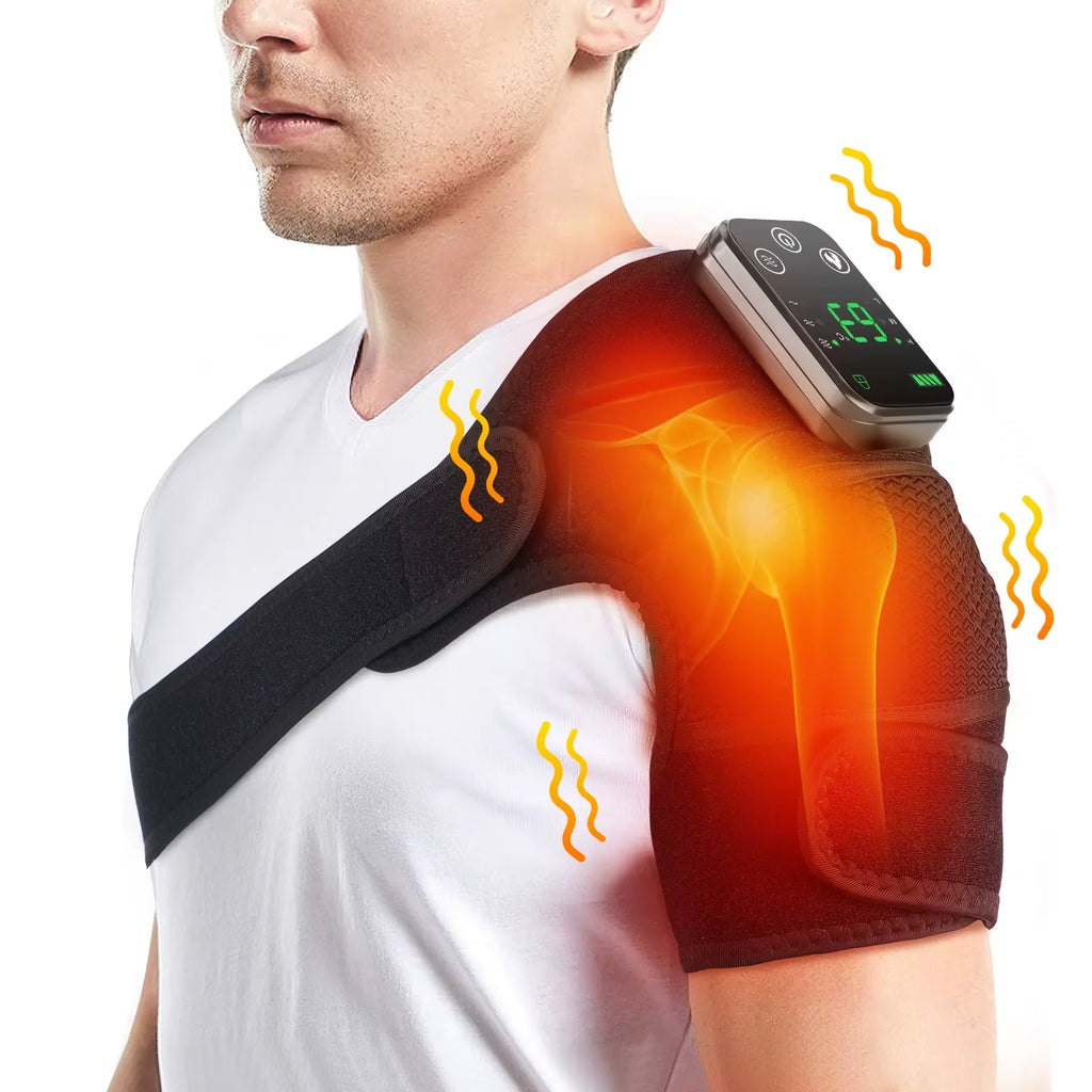 Electric Heated 3 in 1 Knee Massager Pain Relief